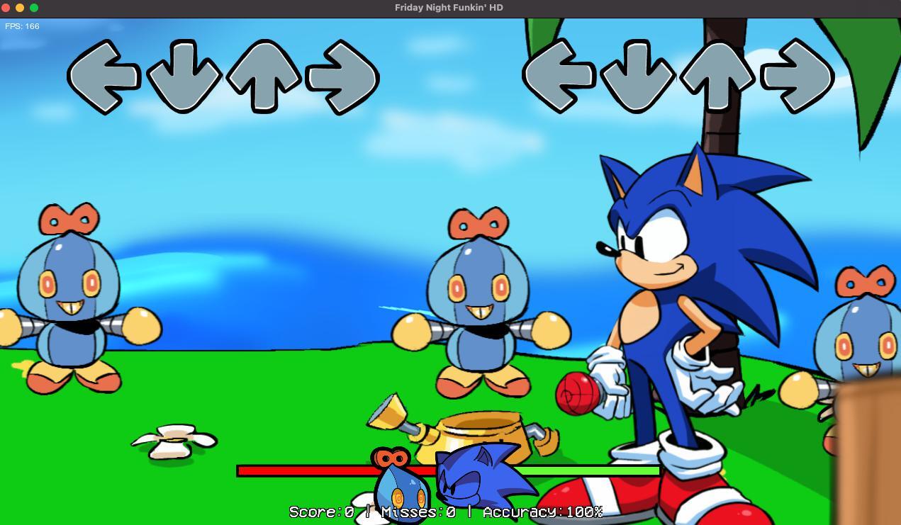 Friday Night Funkin HD Mod(SONIC WEEK UPDATE) For Mac