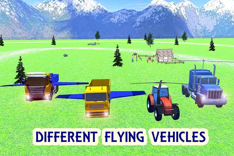 Flying Truck Flight Driving