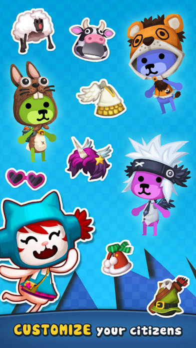 Happy Street - Free Town Building with Animals