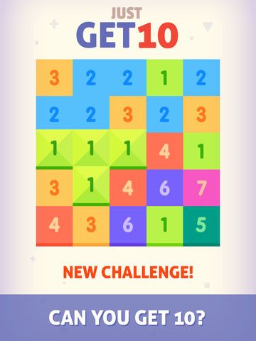 Just Get 10 - Simple fun sudoku puzzle lumosity game with new challenge