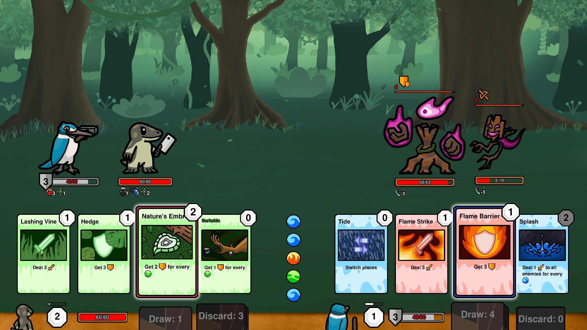 Vulcard gameplay visual