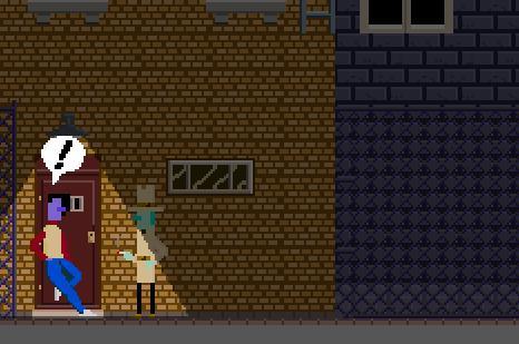 Micro Adventure in a Dark Alley
