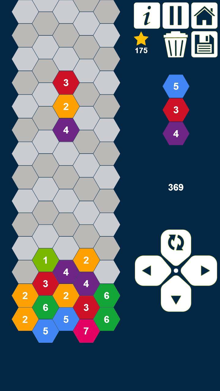 Hexa Merge Puzzles: Match 3 Hexa Puzzles