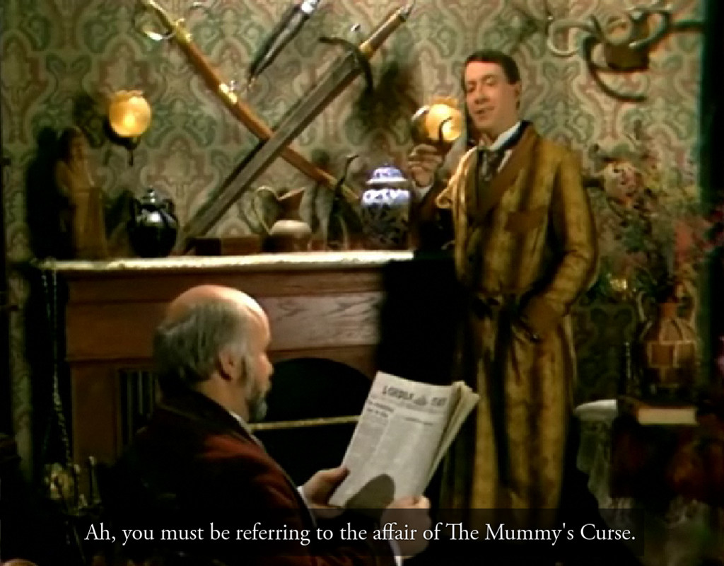 Sherlock Holmes Consulting Detective: The Case of the Mummy's Curse