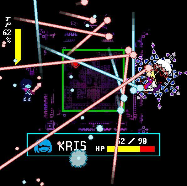 Deltarune Yukari Battle