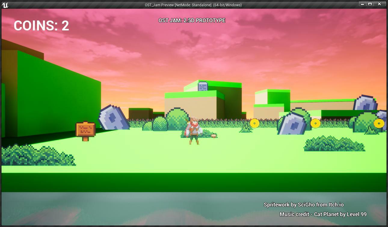 Squared - 2.5D Prototype #OSTJam