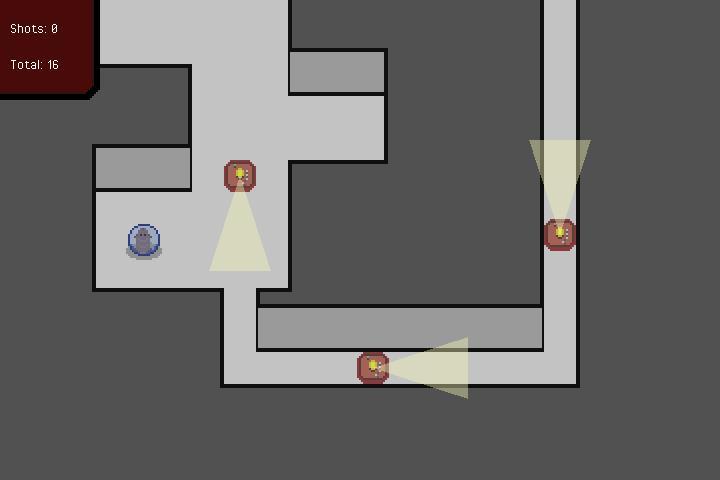 Flee, little guinea pig!