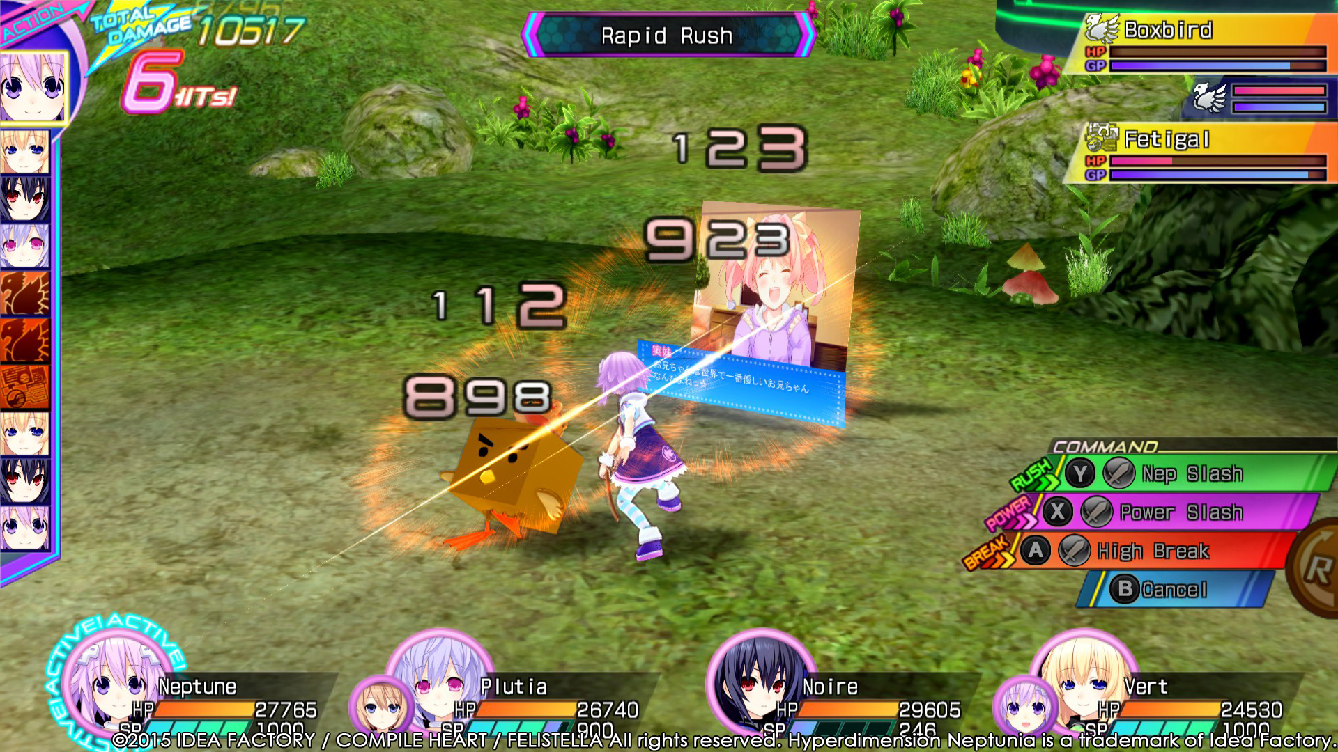 Hyperdimension Neptunia Re ; Birth3 V Generation