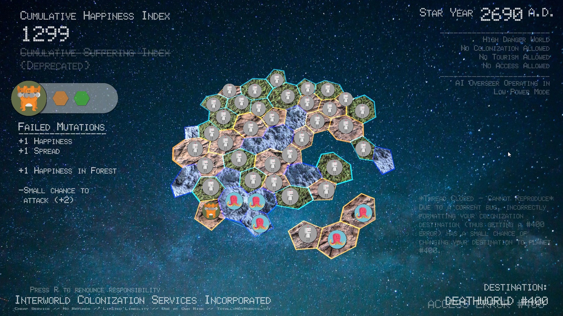 Colonization Redirect