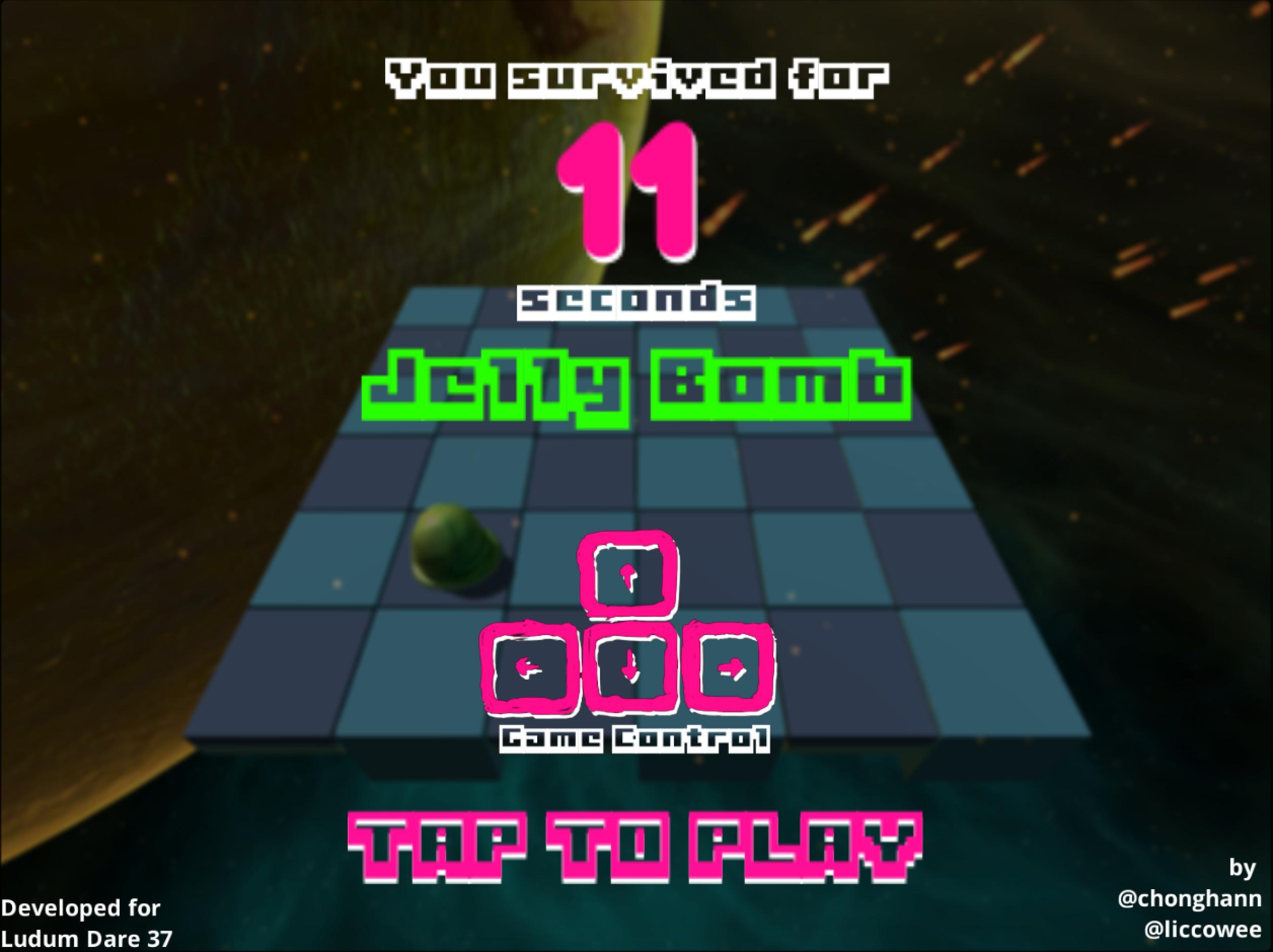 Jelly Bomb - Ludum Dare 37