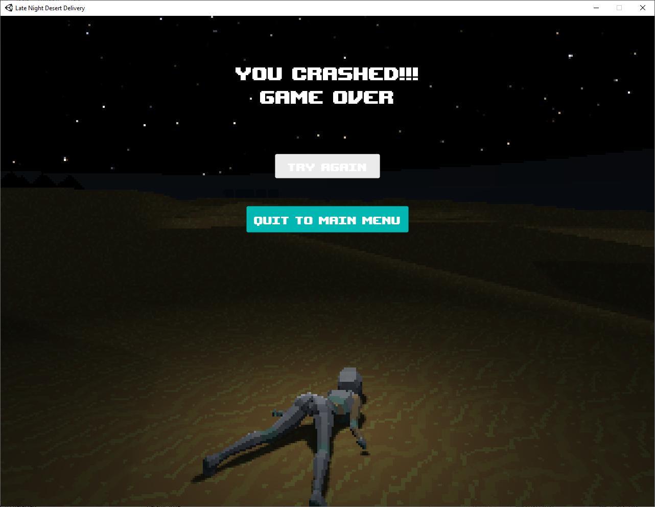 Late Night Desert Delivery