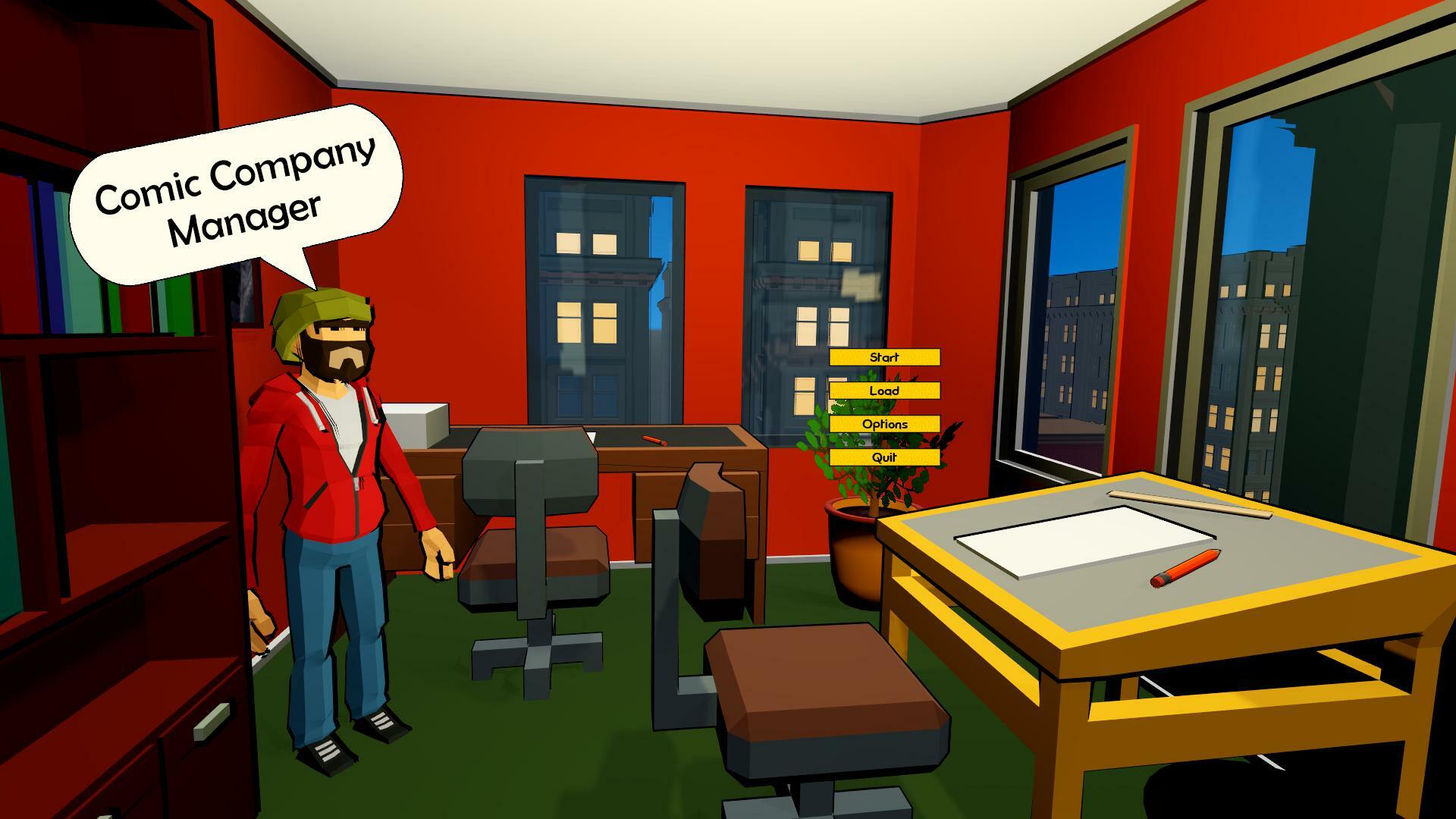 Comic Company Manager (itch)