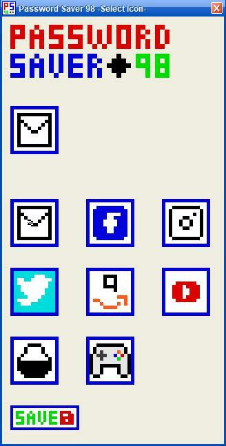 Password Saver 98 v1.0