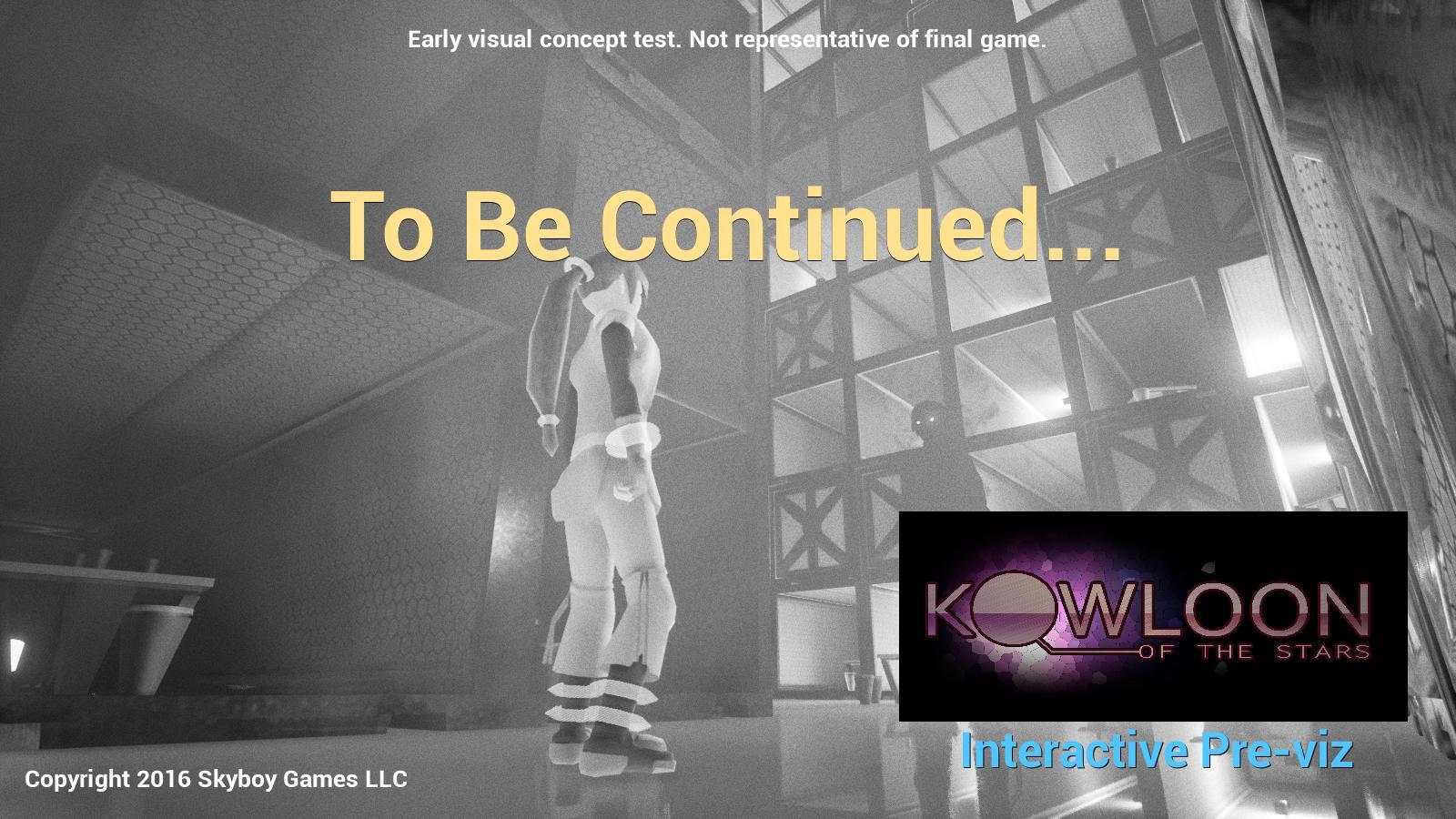 Kowloon of the Stars: Interactive Pre-viz