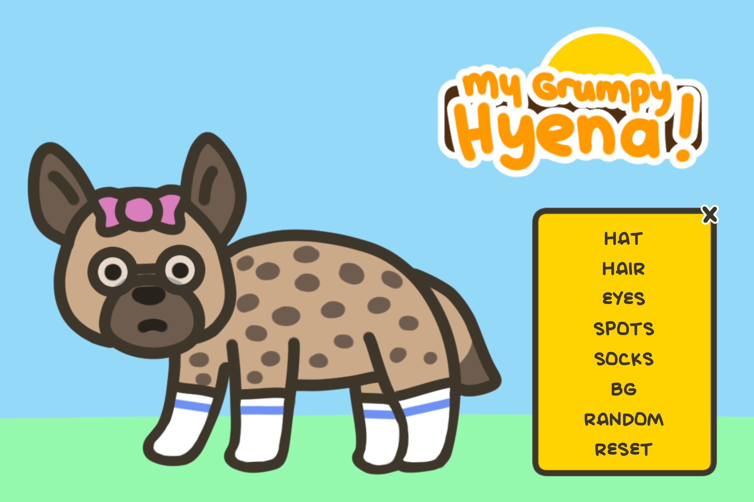 My Grumpy Hyena!
