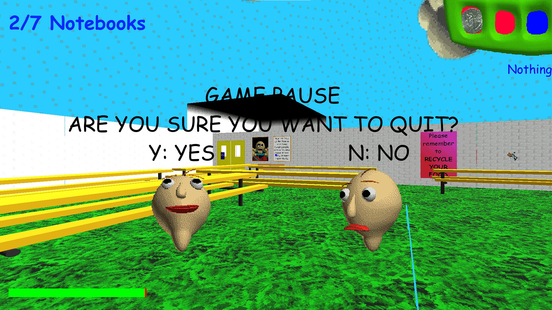 Baldi's New School!