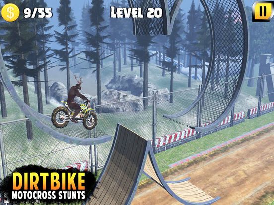 Dirt Bike Race Motocross Stunt