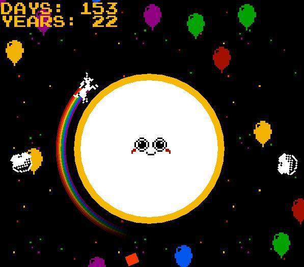 Rainbow Birthday Planet