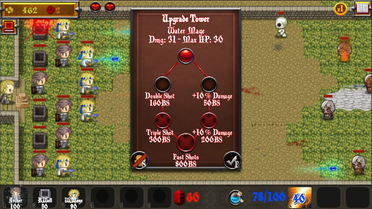 Dirty Vampires - An RPG Tower Defence Adventure screenshot