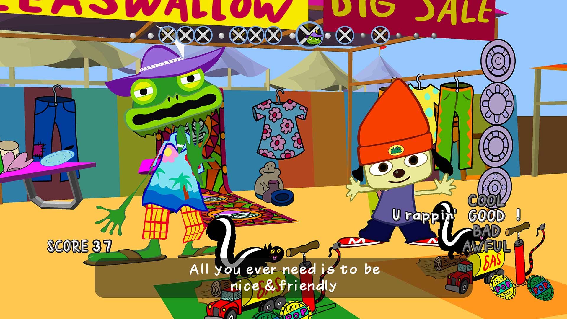 PaRappa The Rapper: Remastered