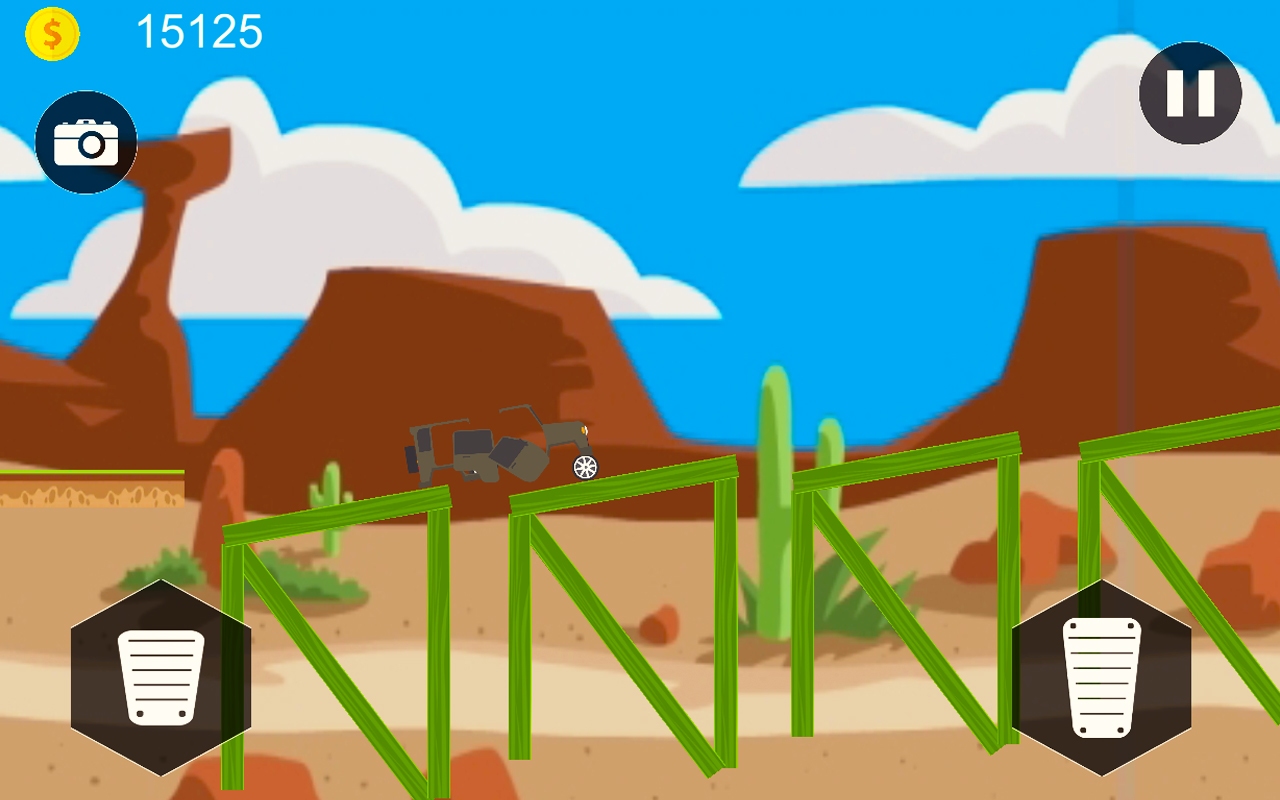 Elastic Car Driving Simulator