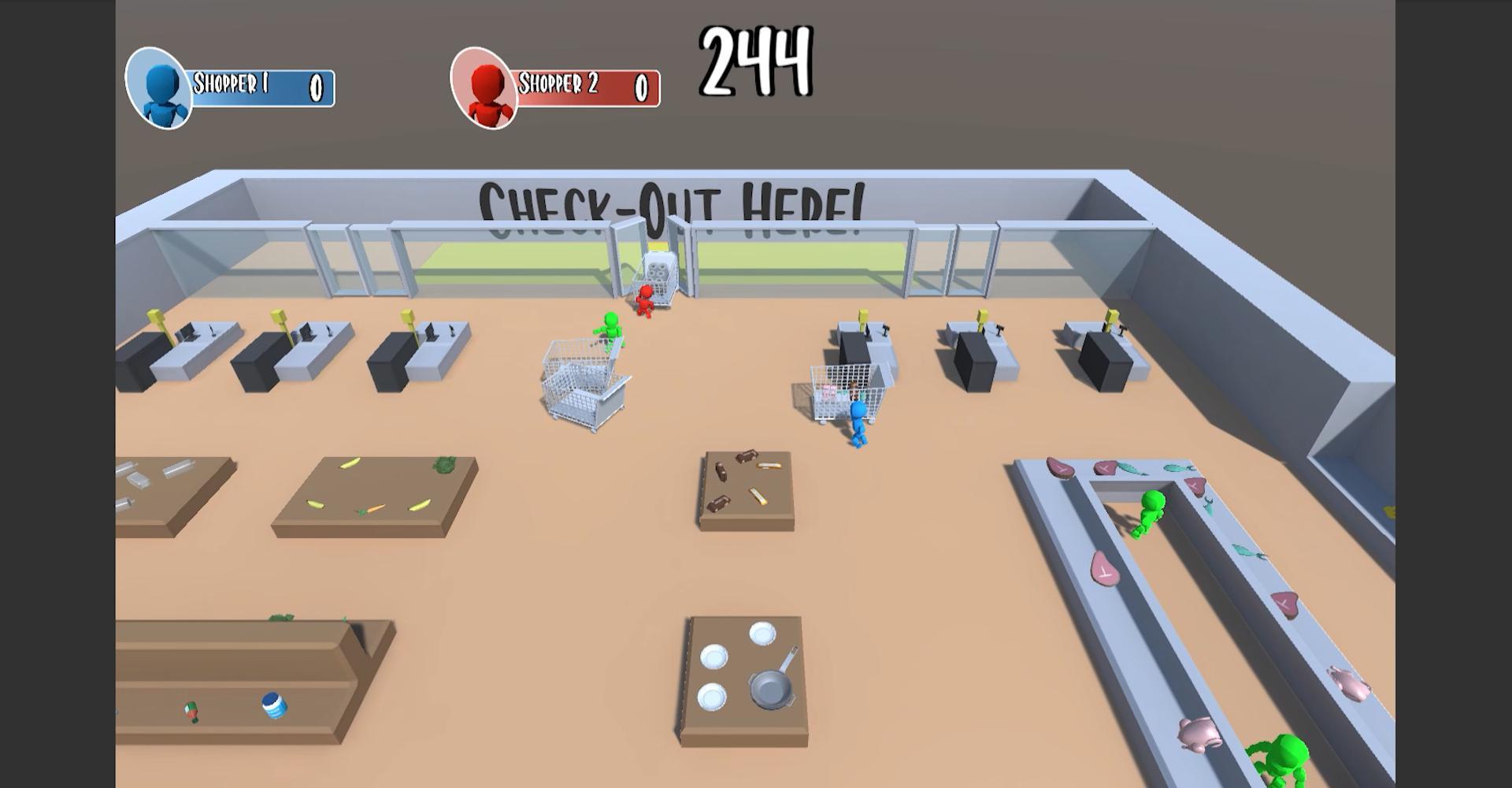 Panic In Grocery Store