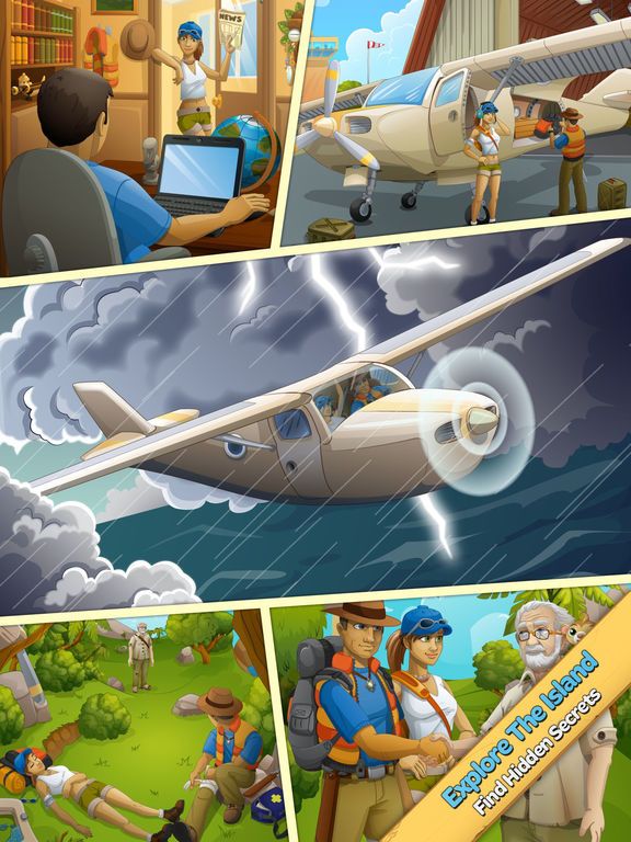 Crystal Island: Match 3 Puzzle