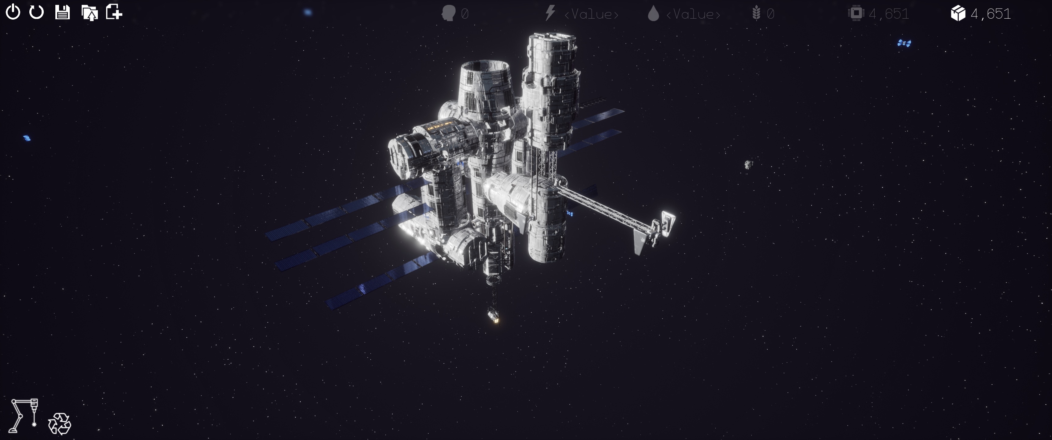 Final Return - Space Station Building Game
