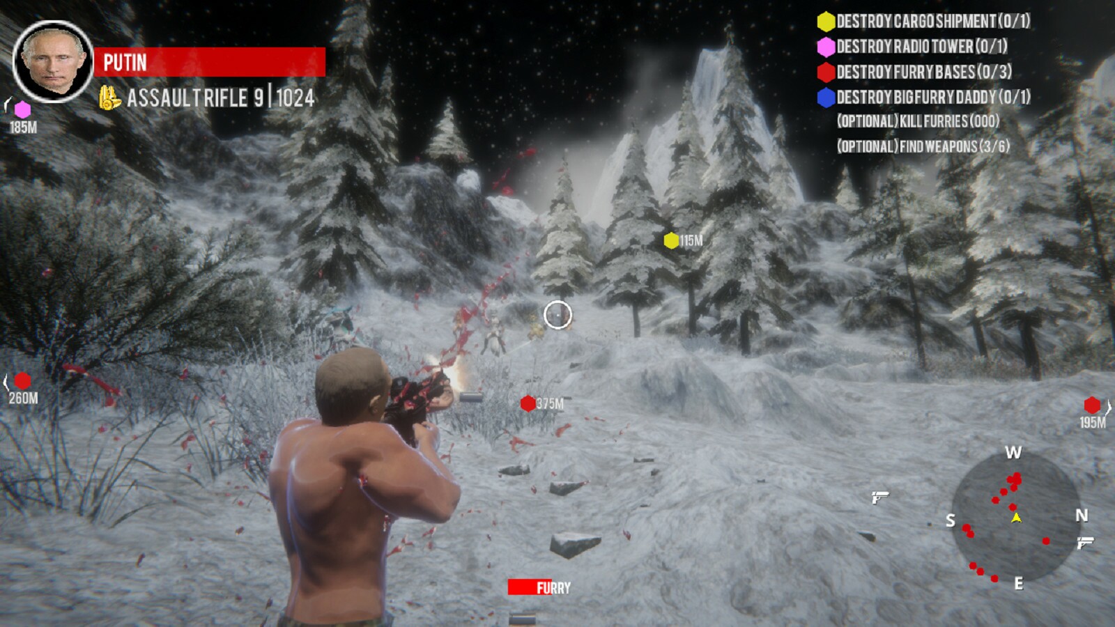 Call of Russia: Furry Warfare (Putin vs Furries)