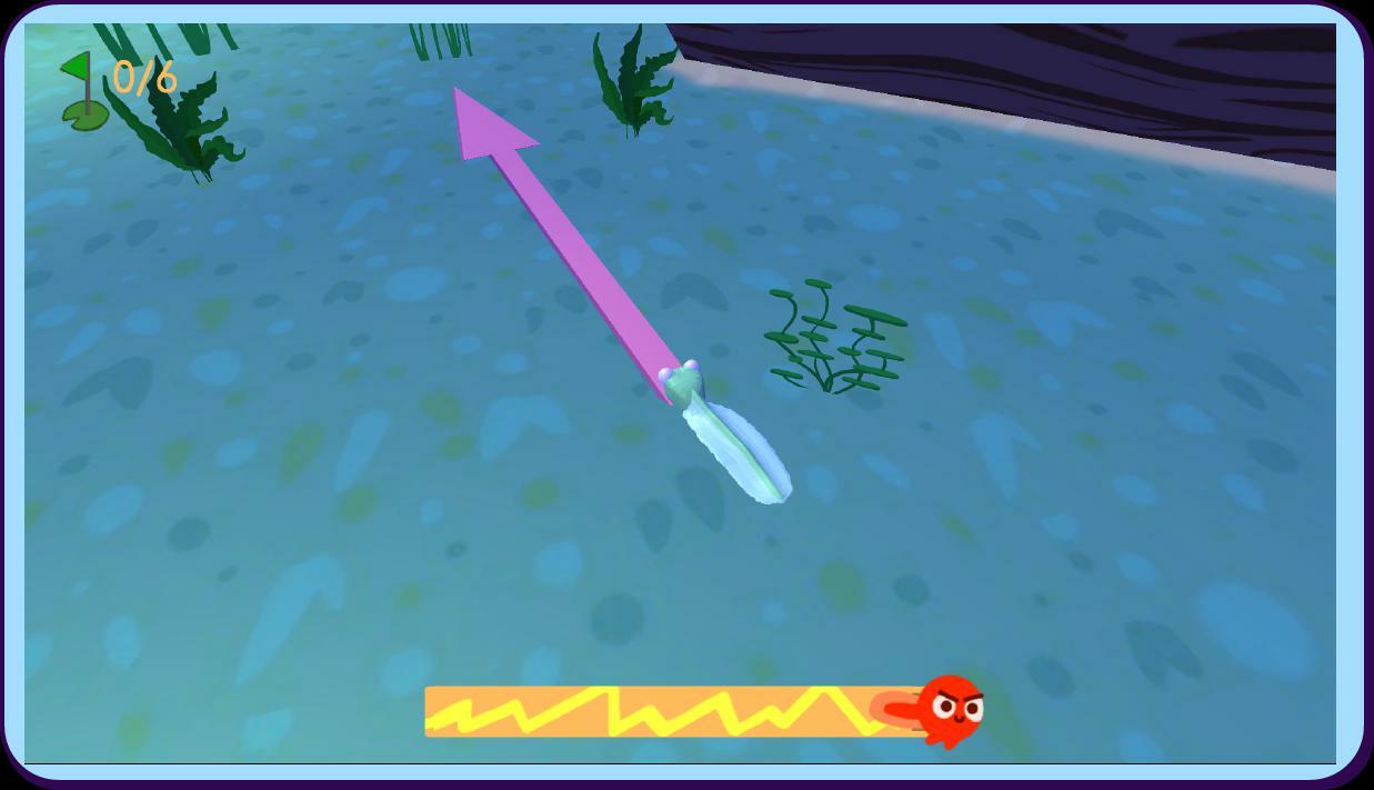 Tadpole Golf in 3D