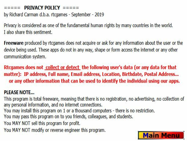 Body Parts Window's Game