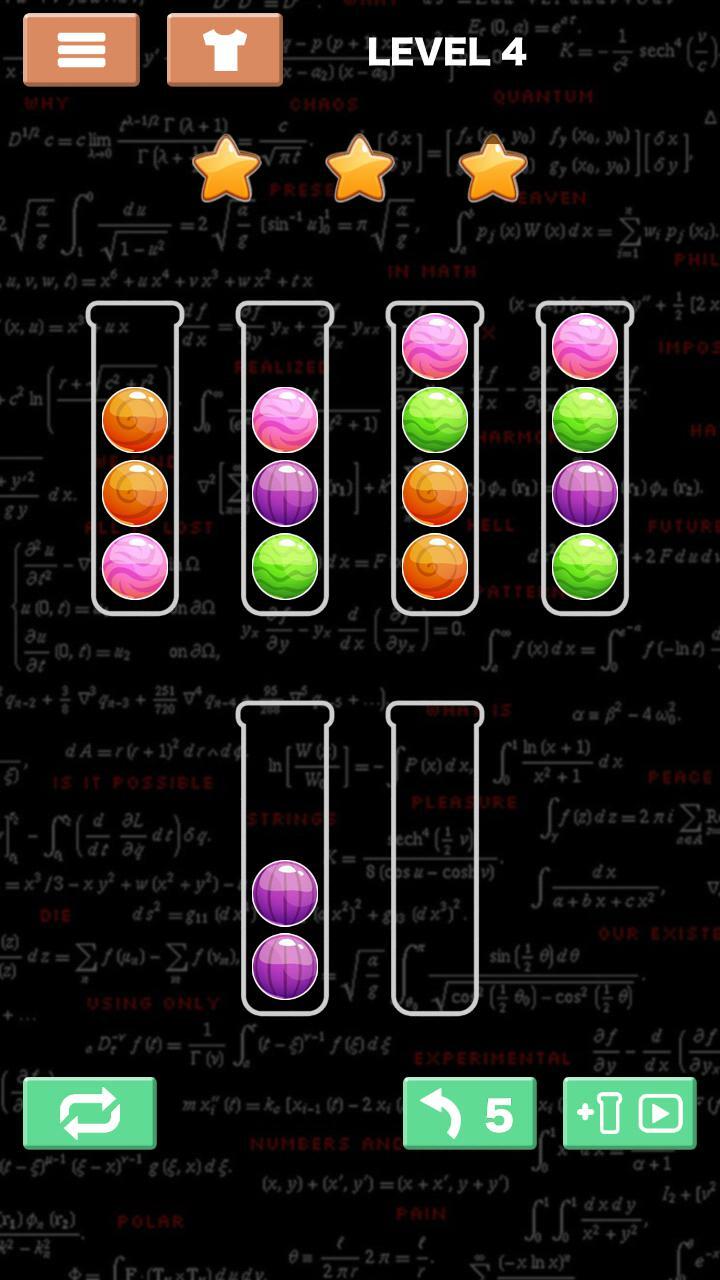 Sort Color Ball Puzzle
