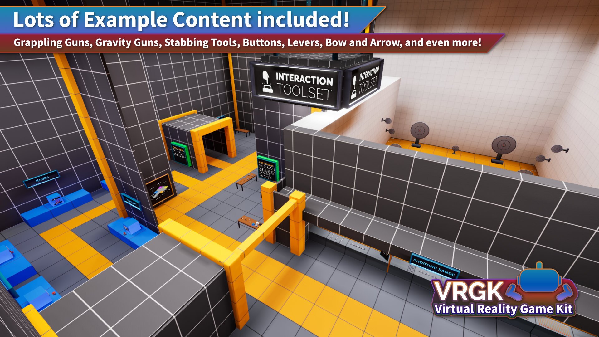 VRGK - Virtual Reality Game Kit - Demo Builds