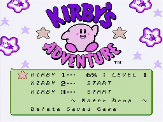 Kirby's Adventure