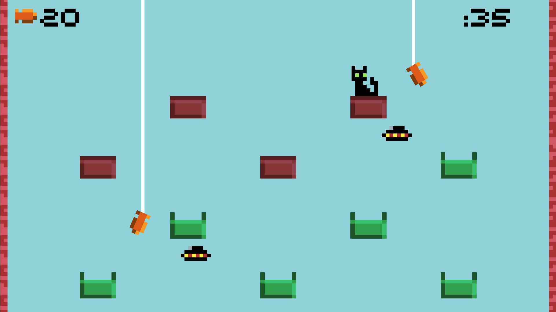 Pixel Kitty vs. The Roombas of Doom