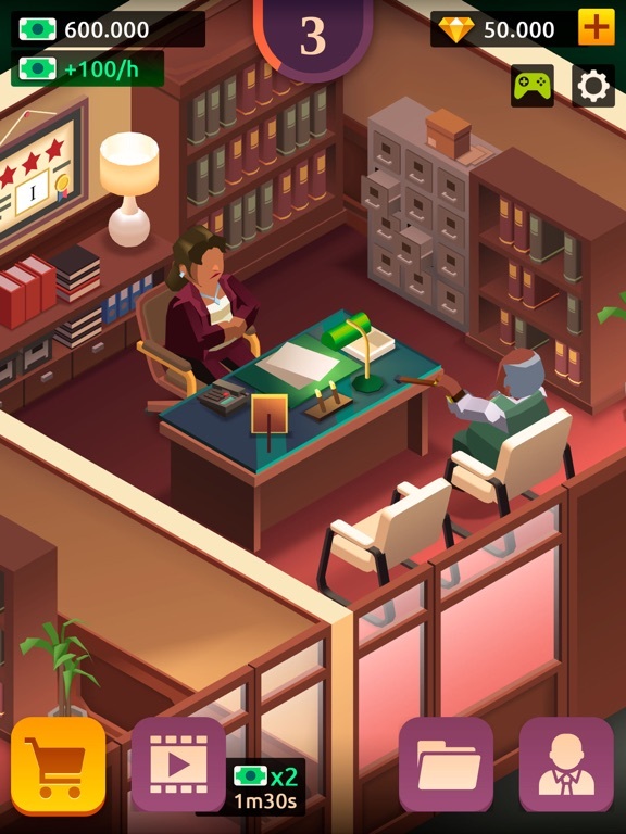 Law Empire Tycoon - Idle Game