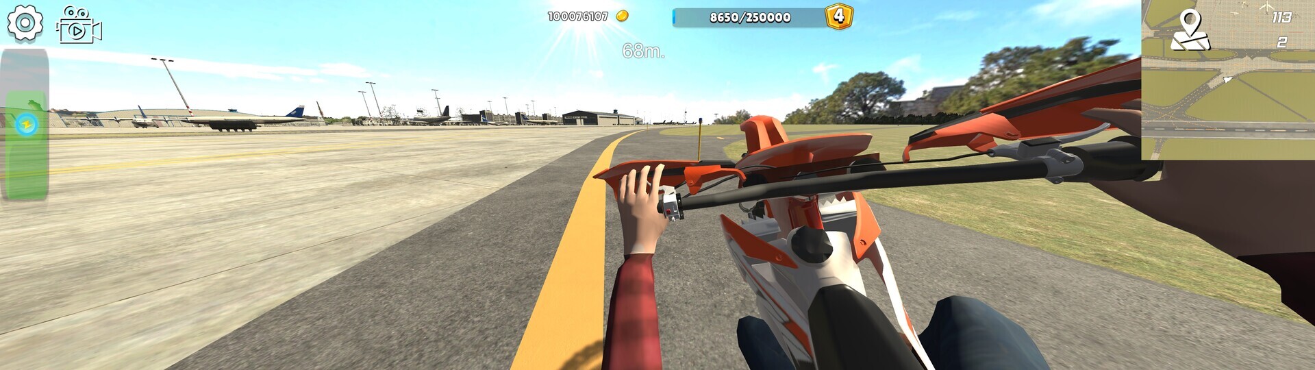 Wheelie King 7 - Motorbike simulator 3D screenshot