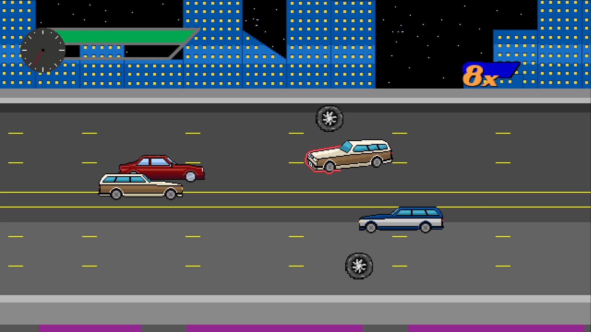 Roads of Rage gameplay visual
