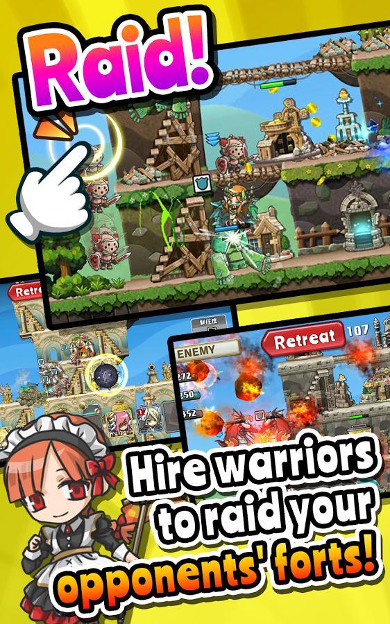 Fort Raiders SMAAASH!