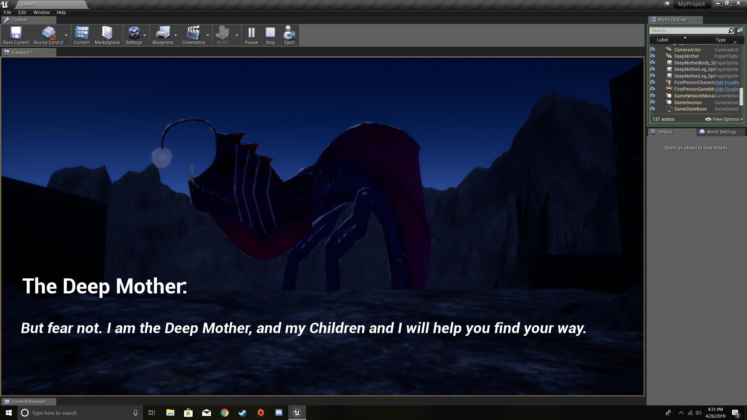 Sea's Sister Prologue Demo Level