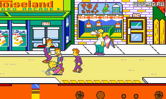 The Simpsons Arcade Game