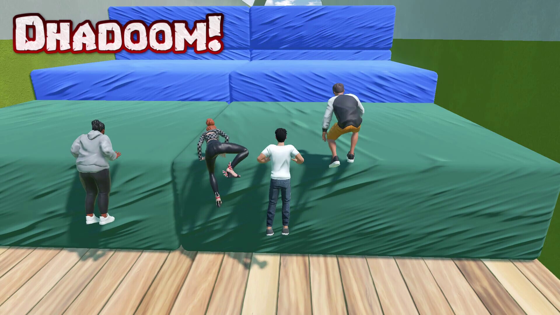 Dhadoom! gameplay visual