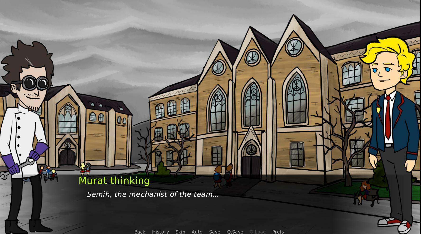 Chaotic Academia: A Noir Robotics Mystery