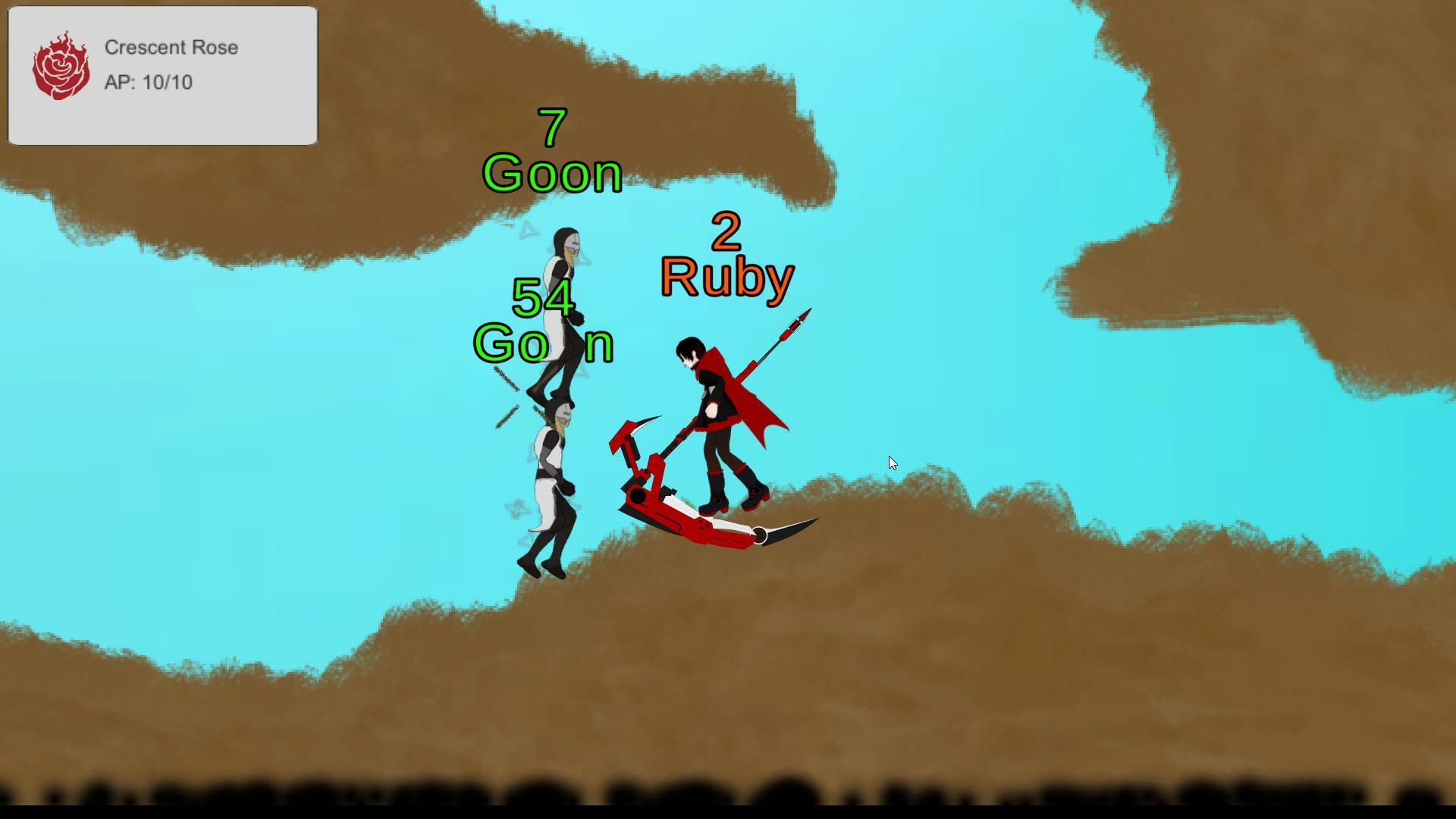 RWBY team fight