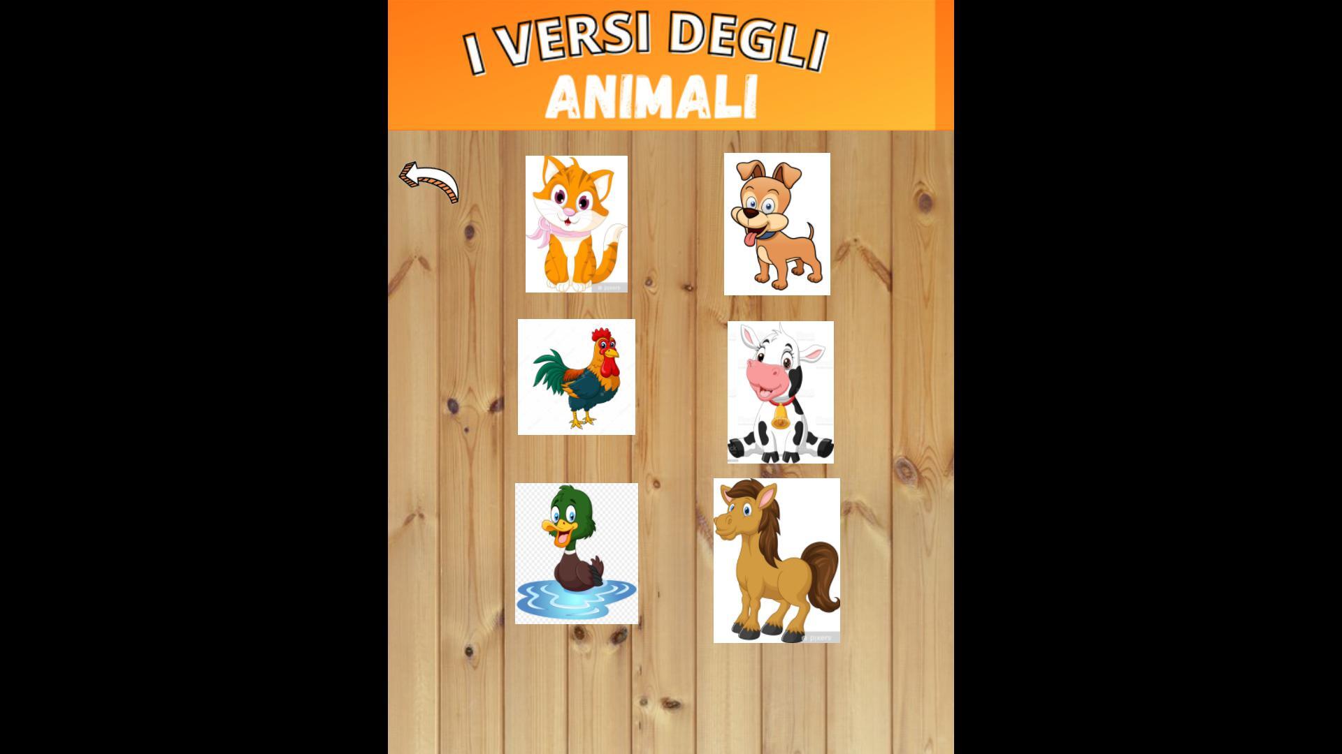 I VERSI DEGLI ANIMALI