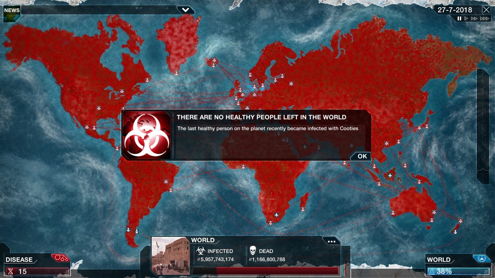plague inc screenshot