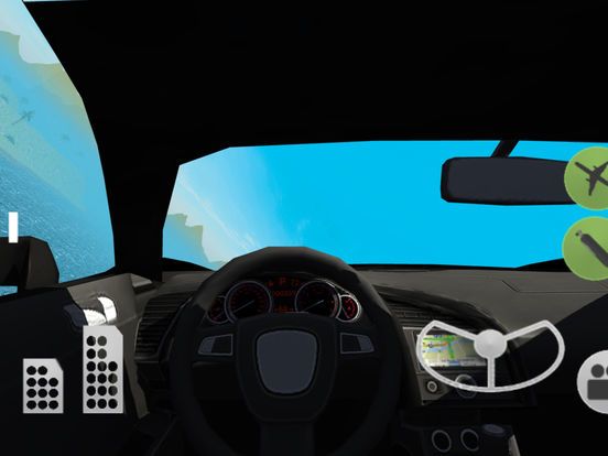 Flying Car Driving Simulator Free: Extreme Muscle Car - Airplane Flight Pilot