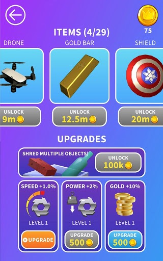 Will It Shred? Satisfying ASMR Shredding Game