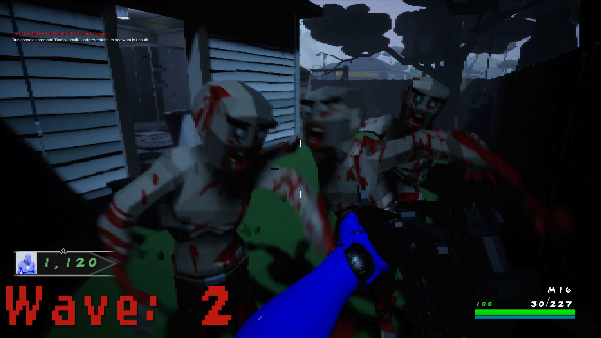 Simple Zombie Survival gameplay visual