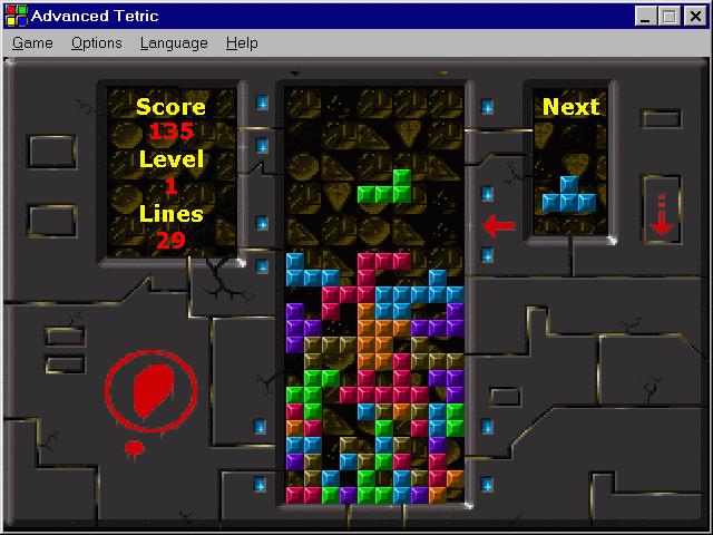 Advanced game. Тетрика игра. Advanced Tetric. Advanced игра. Старая игра Advanced.